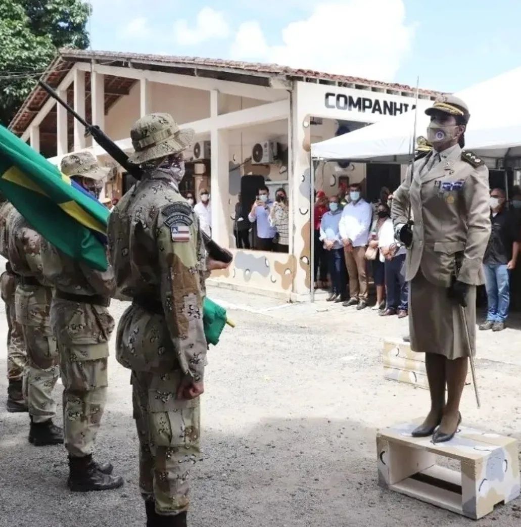 Major Carina Fernanda Assume O Comando Da Cipe Litoral Norte